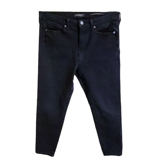 Banana Republic Jeans Women's SZ 30 Black High-Rise Skinny Fade-Resistant - Picture 1 of 10